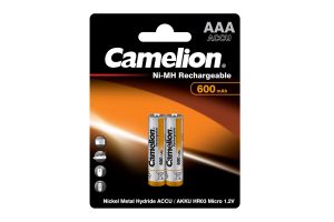 Акумулятор CAMELION R03-2BL  600 mAh Ni-MH