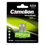 Акумулятор CAMELION R03-2BL AlwaysReady 800 mAh Ni-MH