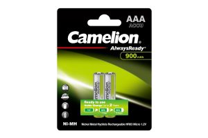 Акумулятор CAMELION R03-2BL AlwaysReady 900 mAh Ni-MH