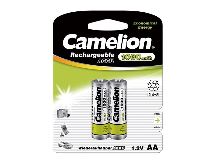 Battery CAMELION R6-2BL 1000 mAh Ni-Cd