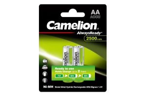 Акумулятор CAMELION R6-2BL AlwaysReady 2500 mAh Ni-MH