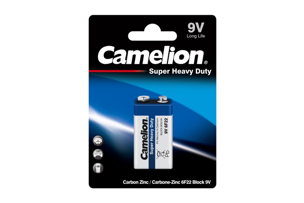 Battery CAMELION 6F22-BP1B Blue 1×1 pc
