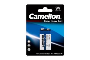 Батарейка CAMELION 6F22-BP1B Blue 1×1 шт