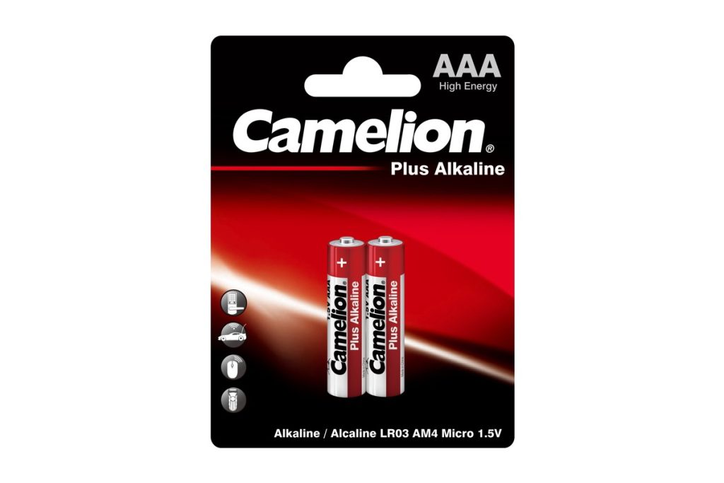Battery CAMELION LR03-BP2 Plus Alkaline 1×2 pcs