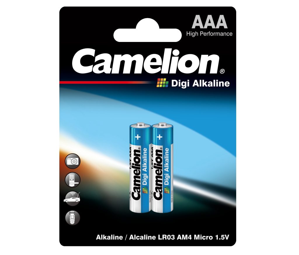 Battery CAMELION LR03-BP2DG Digi Alkaline 1×2 pcs