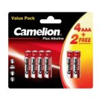 Батарейка CAMELION LR03-BP(4 2) Plus Alkaline 1x(4 2) шт
