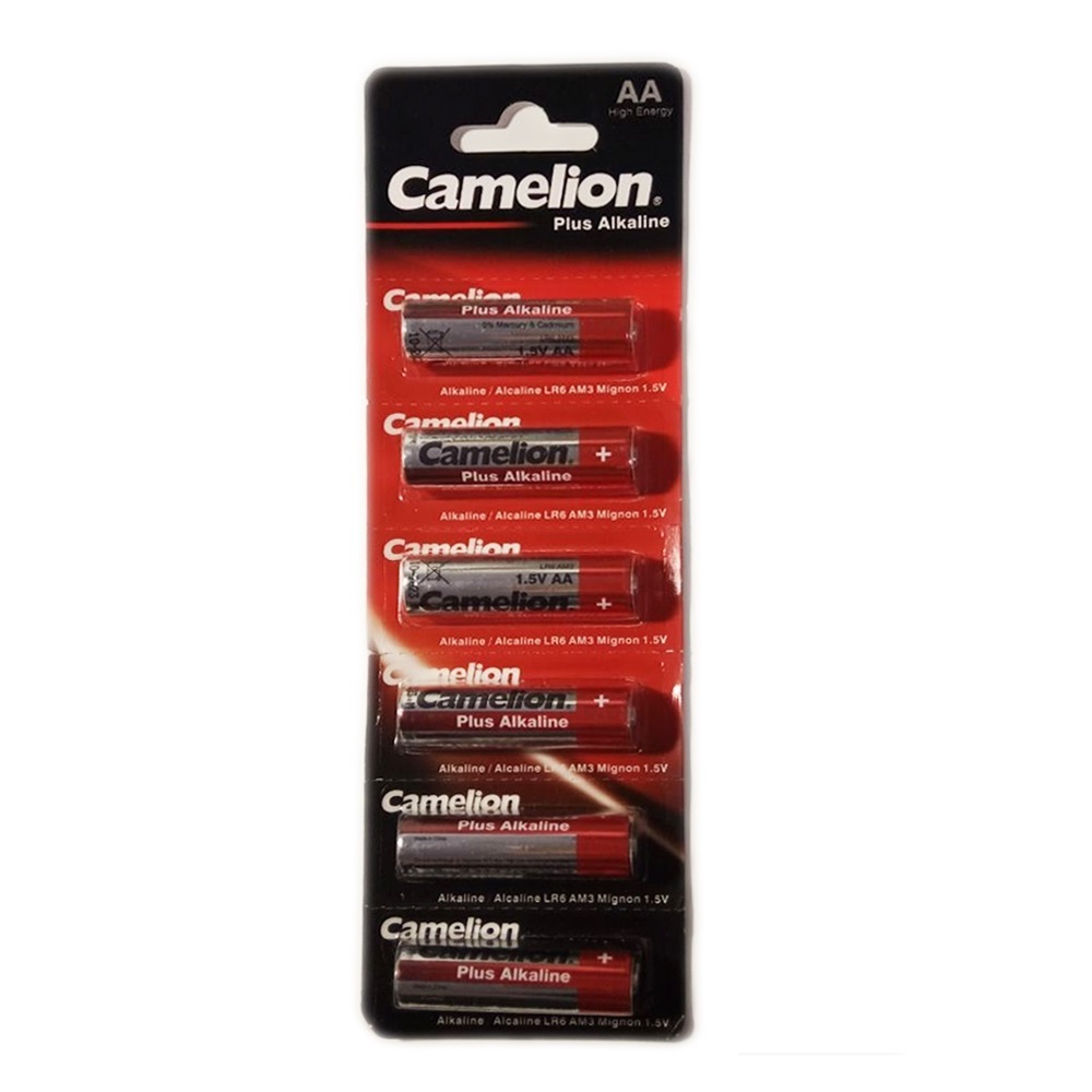 Батарейка CAMELION LR6-BP1Х6Р  Plus Alkaline 1×6 шт