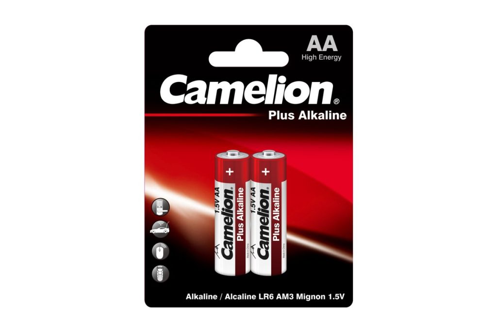 Батарейка CAMELION LR6-BP2 Plus Alkaline 1×2шт