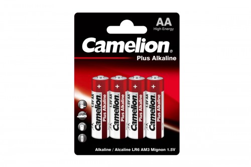 Батарейка CAMELION LR6-BP4 Plus Alkaline 1×4шт
