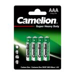 Батарейка CAMELION R03P-BP4G Green 1×4 шт