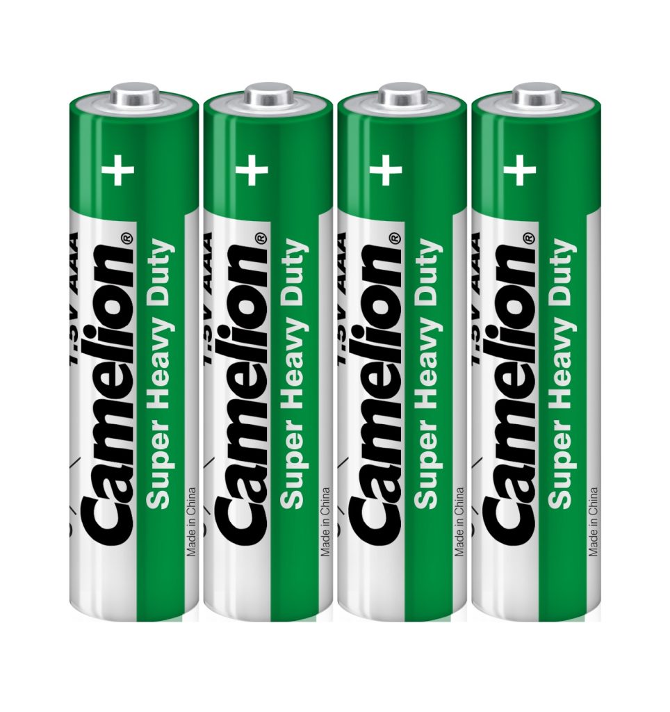 Батарейка CAMELION R03P-SP4G Green Shrink 1х4 шт