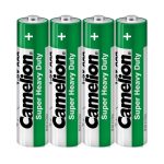 Батарейка CAMELION R03P-SP4G Green Shrink 1х4 шт