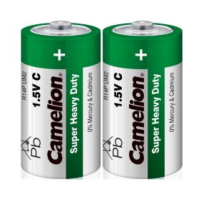 Батарейка CAMELION R14P-SP2G Green Shrink 1х2 шт