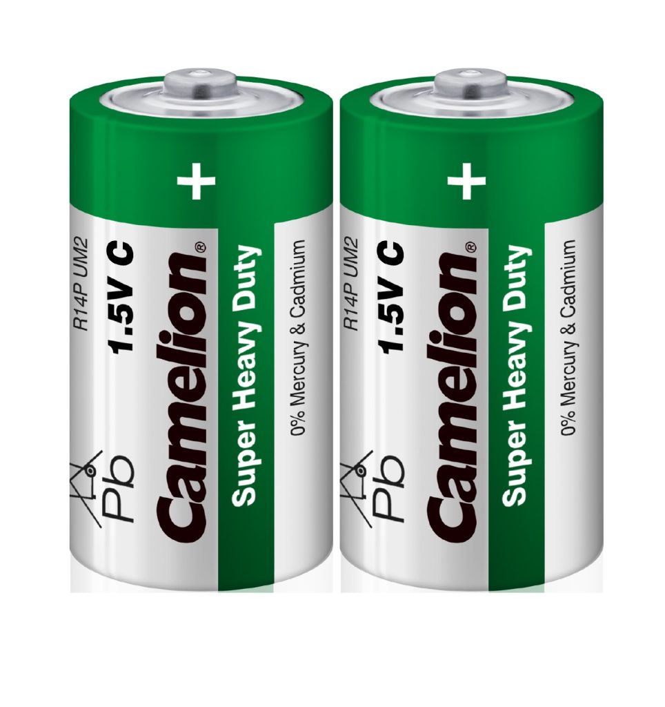 Батарейка CAMELION R14P-SP2G Green Shrink 1х2 шт