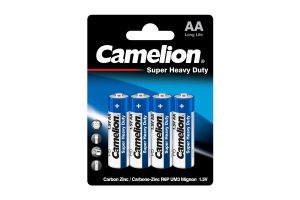 Батарейка CAMELION R6P-BP4B Blue1х4шт