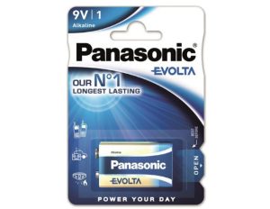 Battery PANASONIC 6LR61 Evolta 1×2 pcs. (6LR61EGE/1BP)