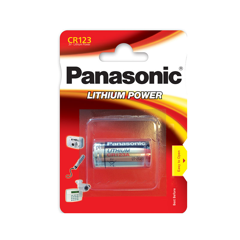 Батарейка PANASONIC CR-123AL/1BP