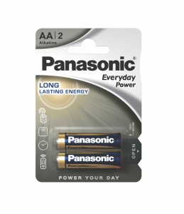 Battery Panasonic Everyday Power AA 1* 2 Alkaline