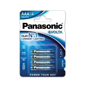 Батарейка Panasonic Evolta AAA BLI 1*4 шт A