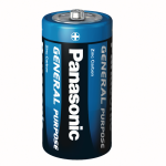 Батарейка Panasonic General Purpose C Tray1* 2 шт