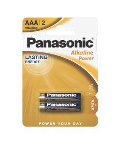 Батарейка Panasonic LR03 Alkaline Power AAA 1*2шт