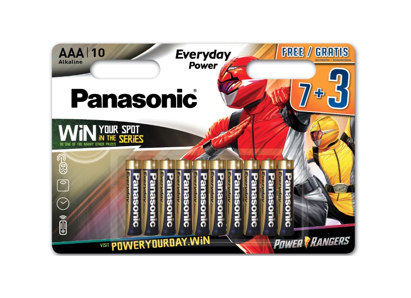 Battery PANASONIC LR03 Everyday Power Rangers 1x(7 3) pcs