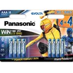 Батарейка PANASONIC LR03 Evolta Rangers 1х(4 4) шт