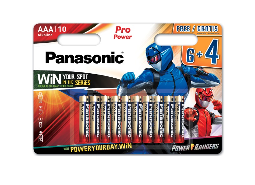 Battery PANASONIC LR03 Pro Power Rangers 1x (6 4) pcs