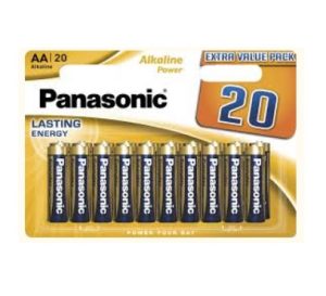 Батарейка PANASONIC LR06 Alkaline Power 1×20 шт. (LR6REB/20BW)