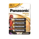 Батарейка PANASONIC LR06 Alkaline Power Rangers 1х4 шт (LR6REB/4BPRPR)