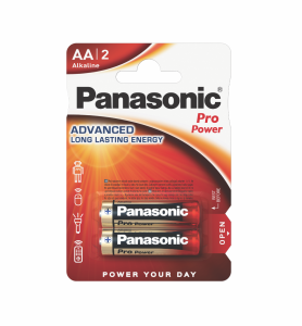 Батарейка Panasonic Pro Power AA BLI 1*2 шт Alkaline