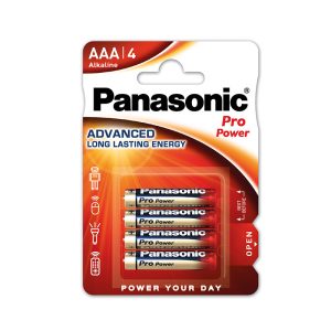 Батарейка Panasonic Pro Power AAA BLI 1*4 шт Alkaline