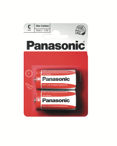 Батарейка Panasonic Red Zinc C 1*2шт Zinc-Carbon