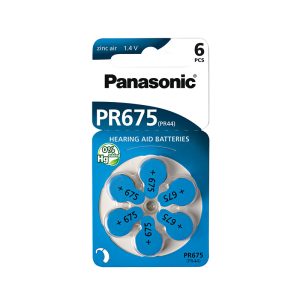 Батарейка PANASONIC Zinc Air (PR-675H/6LB)