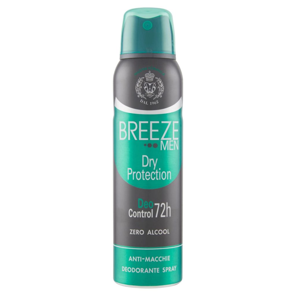 DRY PROTECTION body deodorant in aerosol packaging
