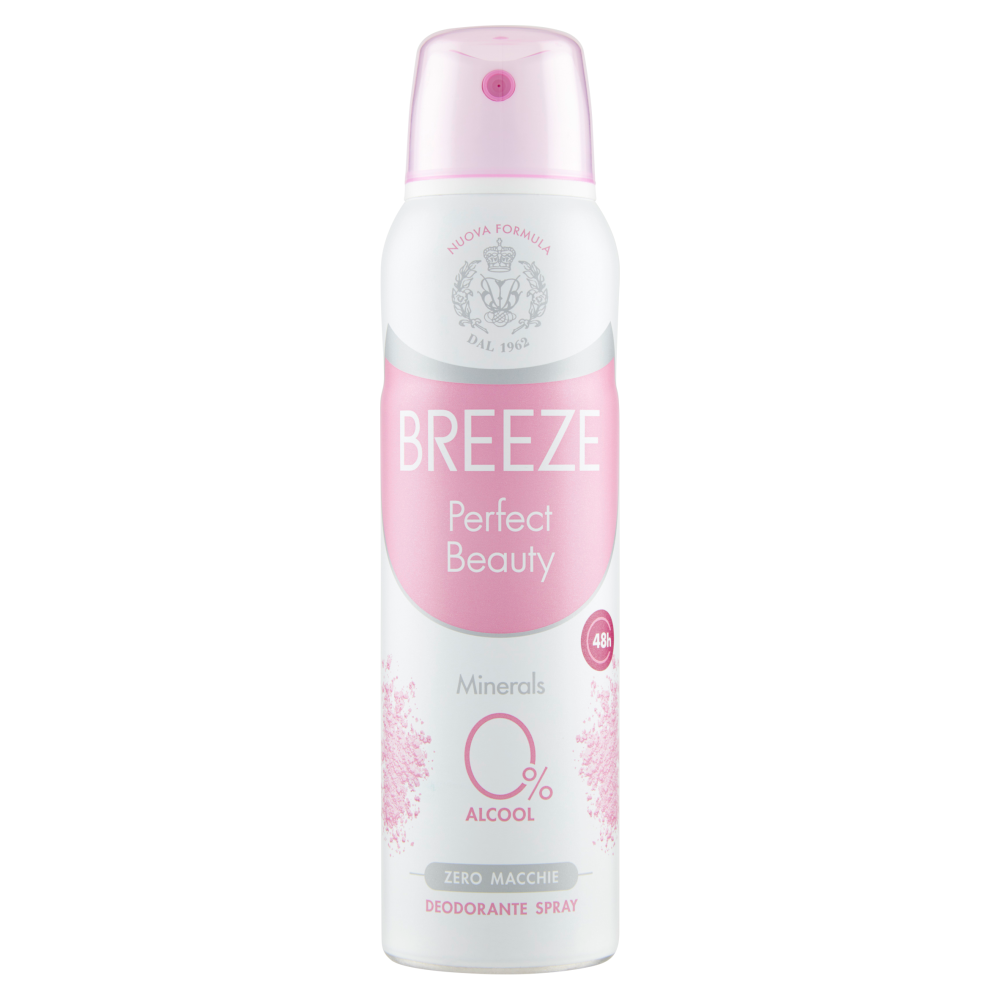 PERFECT BEAUTY body deodorant in aerosol packaging