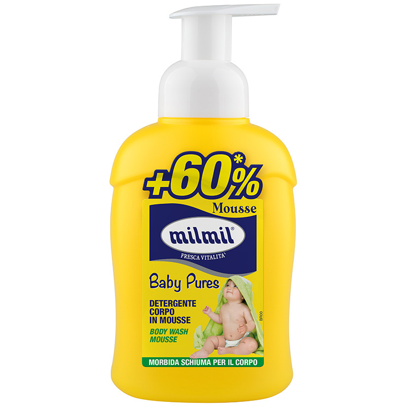 Children’s delicate shower mousse, 450ml.