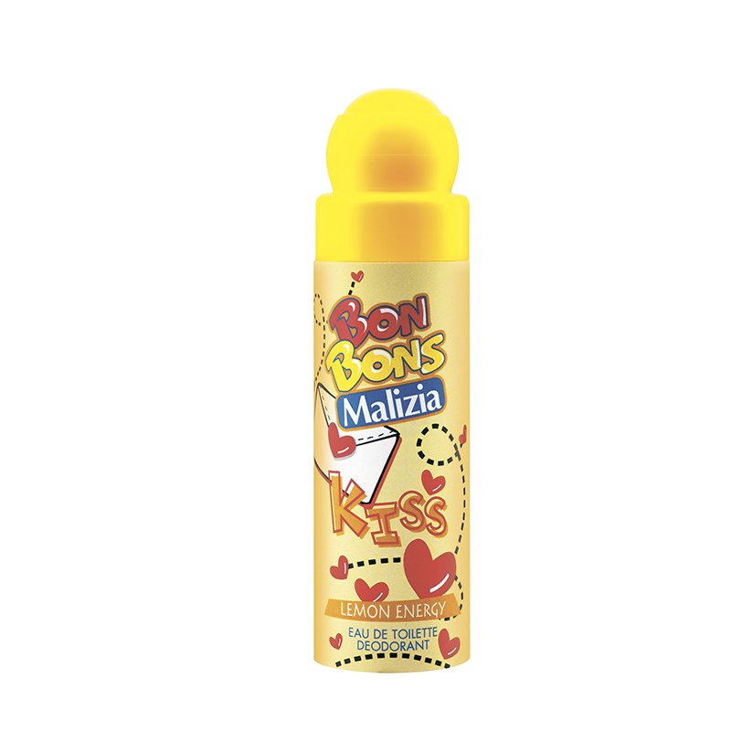 Парфумований дезодорант для дівчаток Bon Bons LEMON ENERGY ТМ Malizia 75 мл