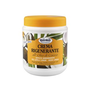 Regenerating cream for medium and long hair “Coconut Oil”, 1l.