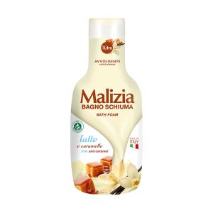 Гель-піна для ванни та душу MILK & CARAMEL ТМ MALIZIA  1л